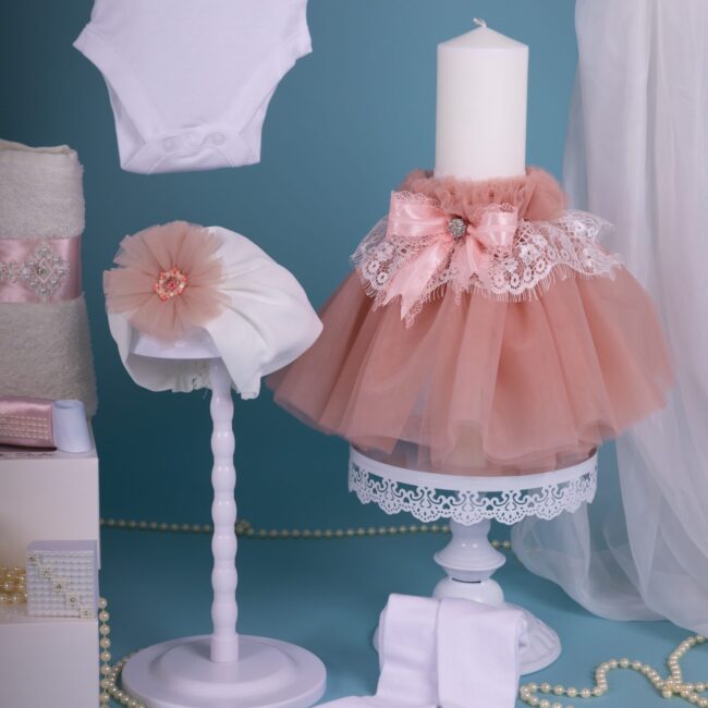 Set Trusou de Botez MARGUERITTE complet, personalizat gratuit Set Trusou de Botez MARGUERITTE complet, personalizat gratuit