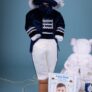 Trusou de Botez Redingota Bleumarin set complet