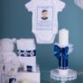 Trusou de Botez Redingota Bleumarin set complet