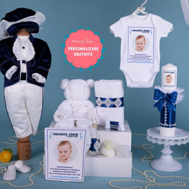 Trusou Botez Baiat Micul Prinț • AmedeBebe.com