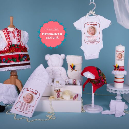 Trusou Botez Fata Mica Româncuță National • AmedeBebe.com