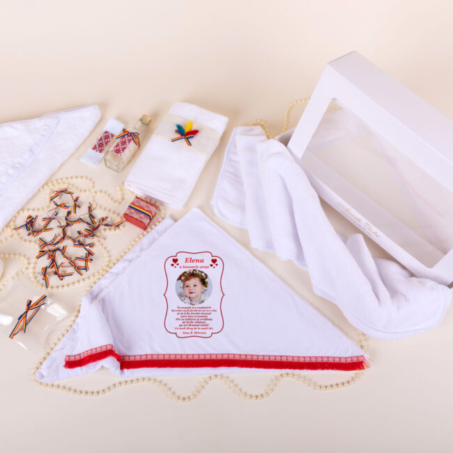 Trusou Biserică Botez Traditional Fata - Deluxe
