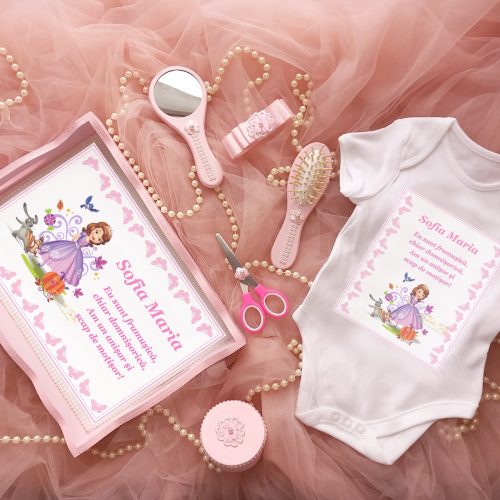 Set Tavita pentru Taiere Mot Roz Printesa + Body